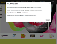 Tablet Screenshot of festivaldunbordalautre.com